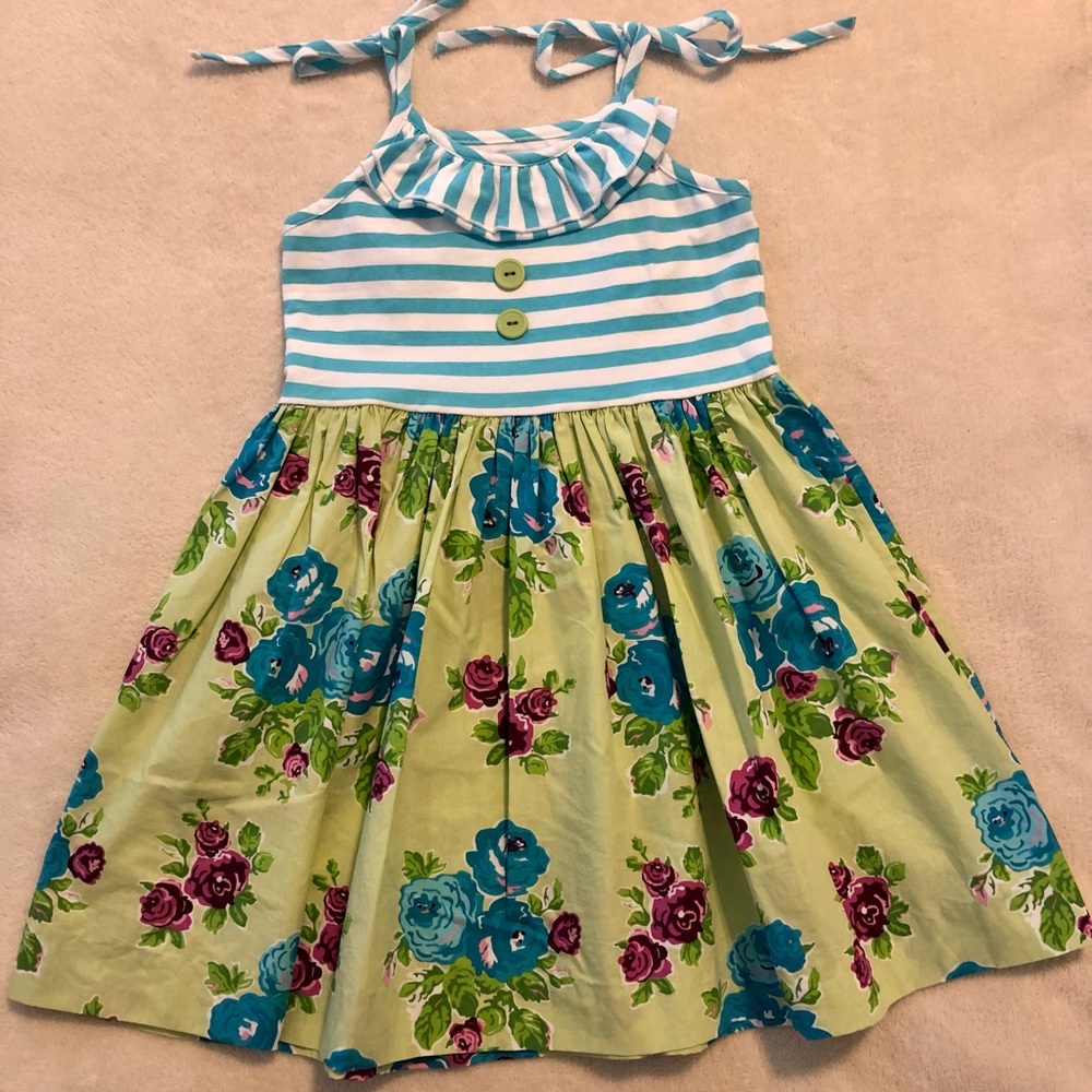 Eleanor Rose floral dress, size 6/7